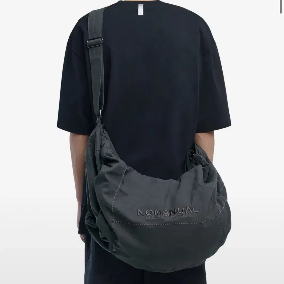 노매뉴얼 VAGUS DUFFLE BAG - CHARCOAL