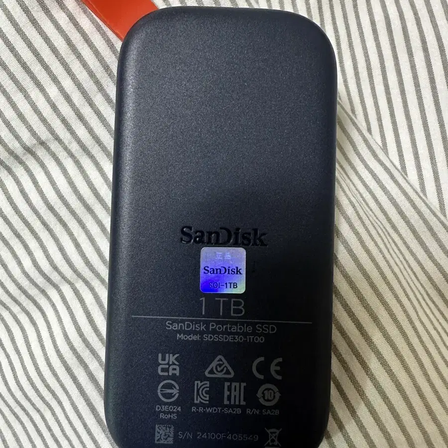 샌디스크 Portable SSD E30 포터블 ssd 외장하드