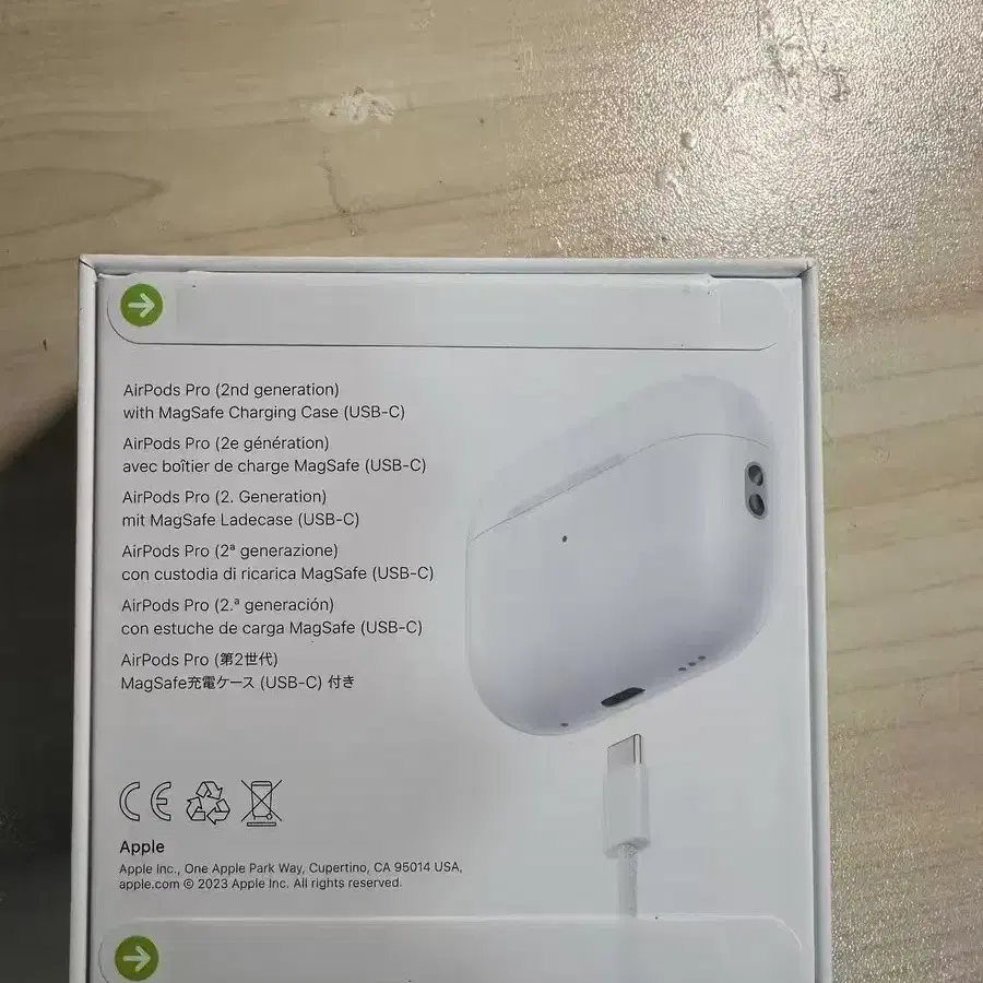 정품 아이폰 이어폰 AirPods Pro 2