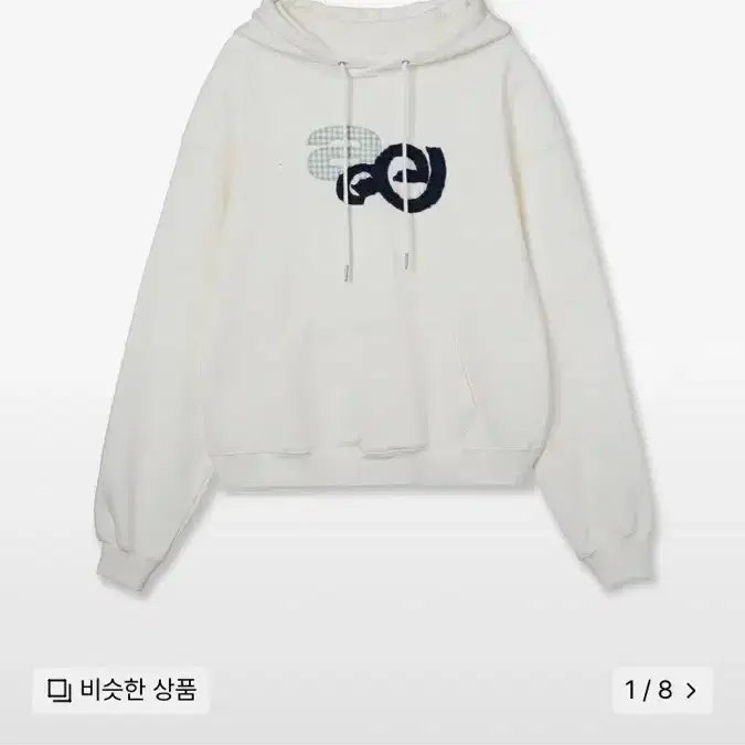 aeae 후드티 화이트 applique logo hoodie 에이이에이이