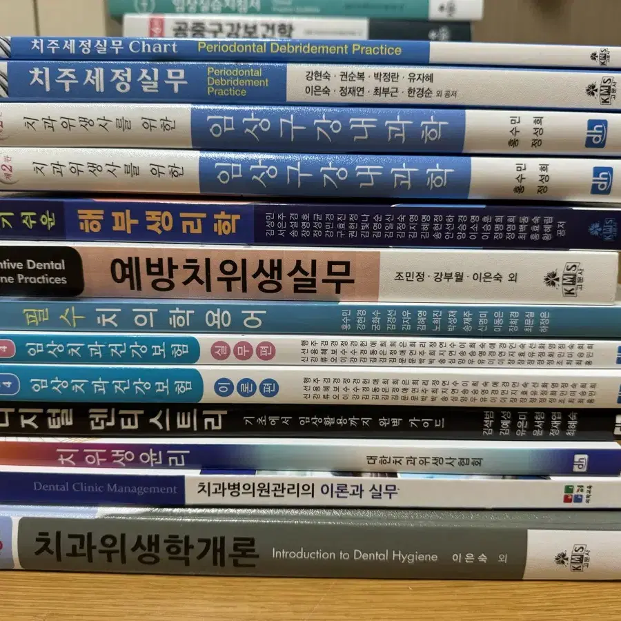 치위생학과 전공책 + 국시 요약집 문제집 팔아요