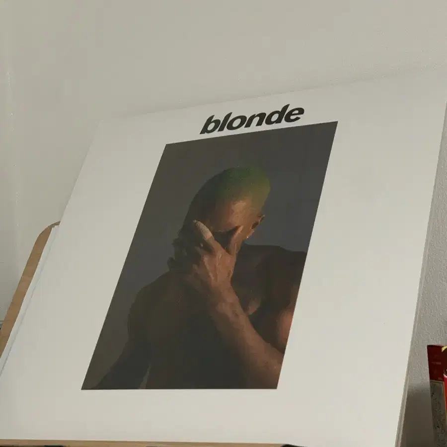 Blonde lp 블론드 lp 미개봉 팔아용