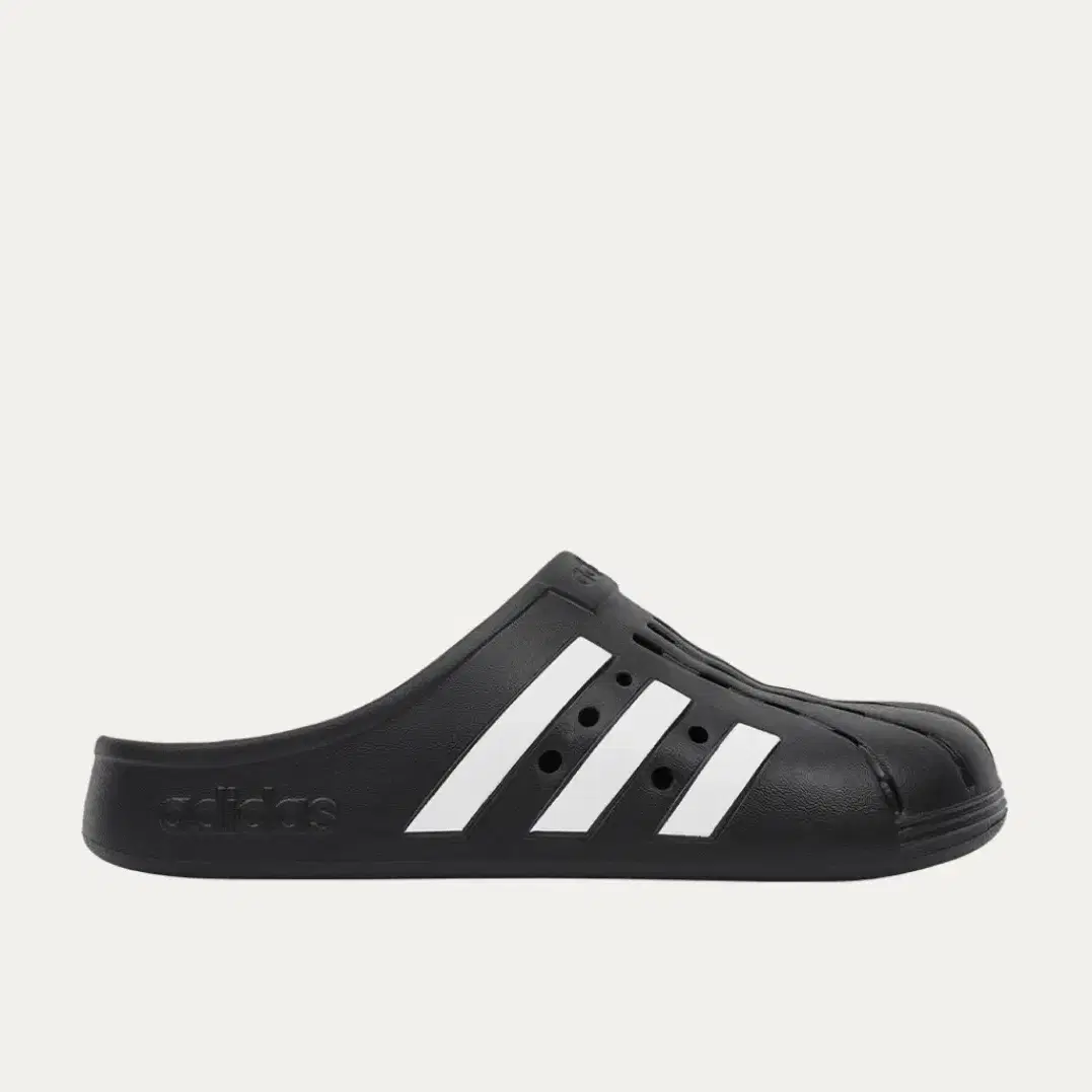 Adidas Adilette Clog Black White