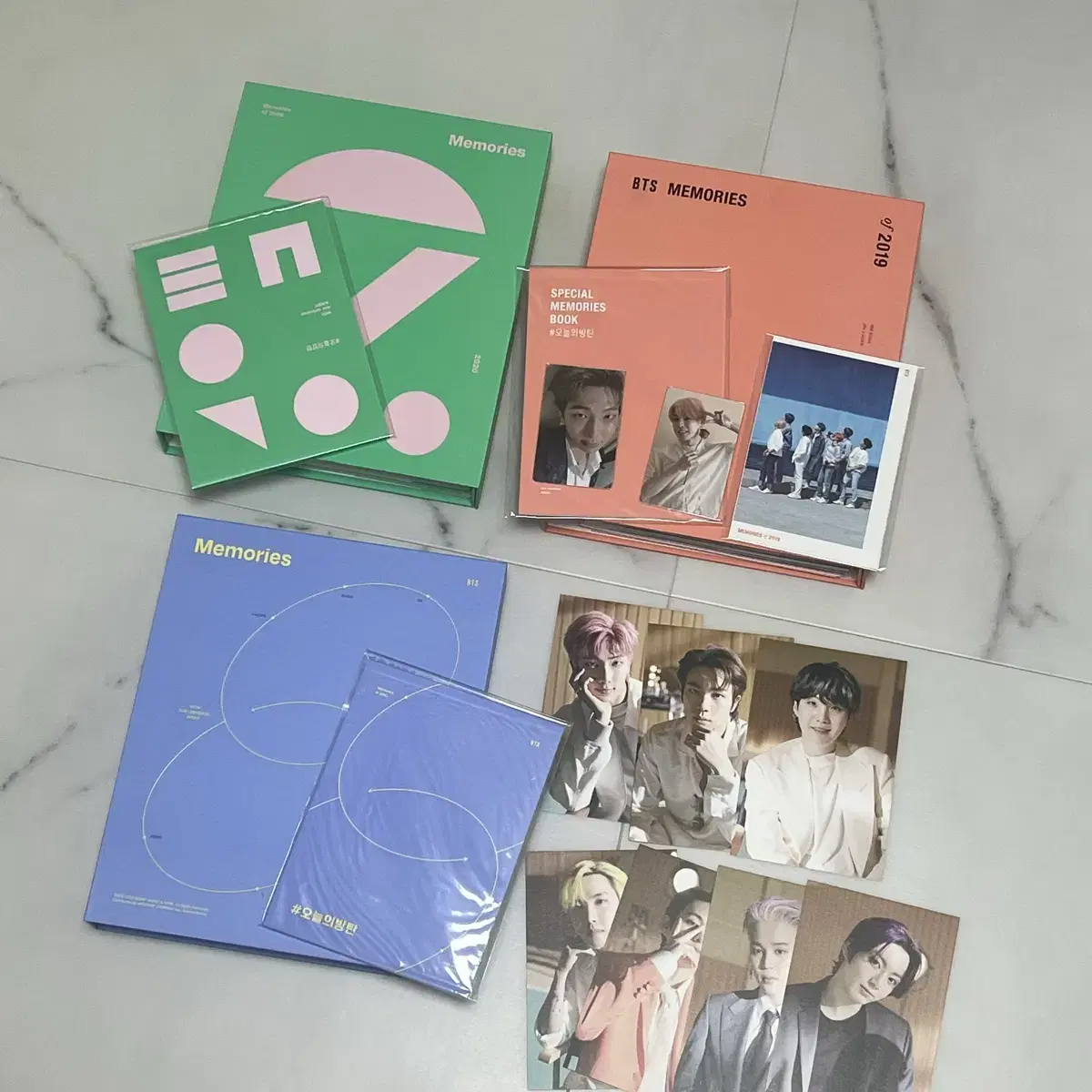 방탄 메모리즈 (all) 2019 2020 2021 딥디 dvd 포카