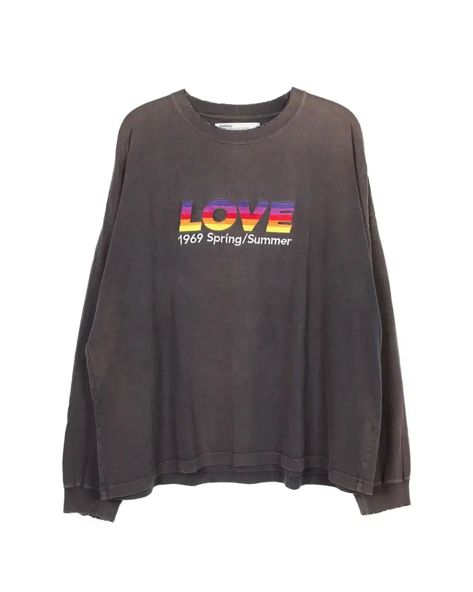 DAIRIKU LOVE oversize t-shirt 다이리쿠