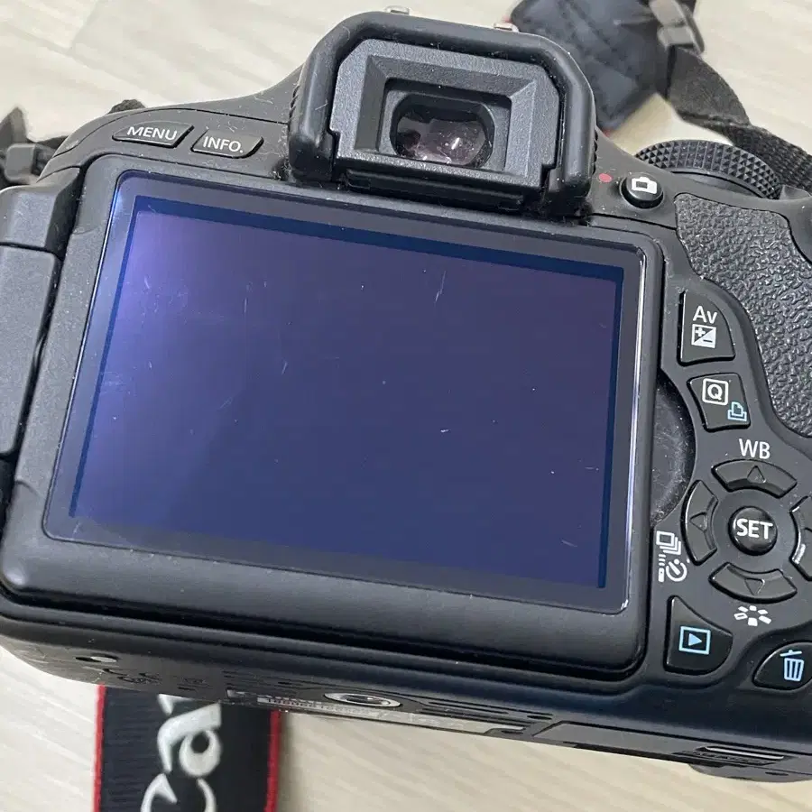 EOS 캐논 DSLR 600D 카메라