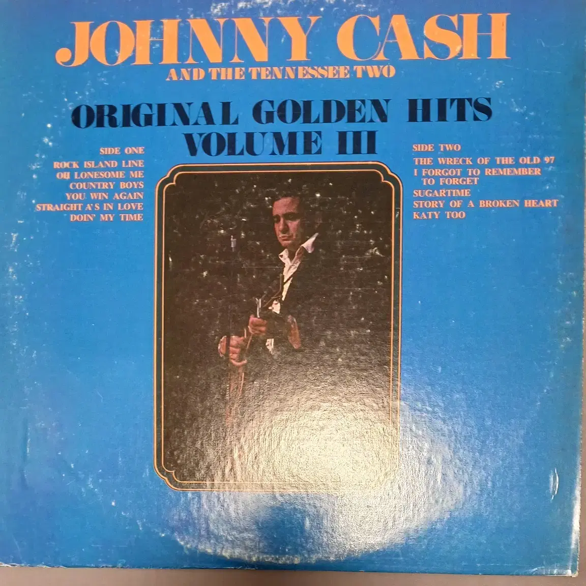 Johnny Cash 쟈니캐시LP 골든힛트 VOL.3 수입음반