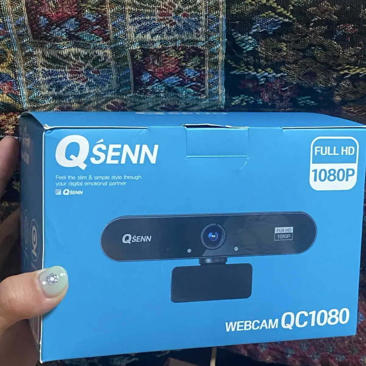 미사용) QSENN 웹캠 QC1080