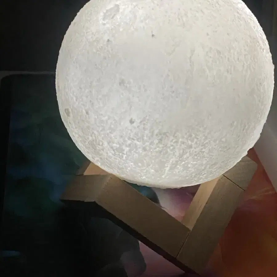 3d 달 무드등 (3d moon lamp)