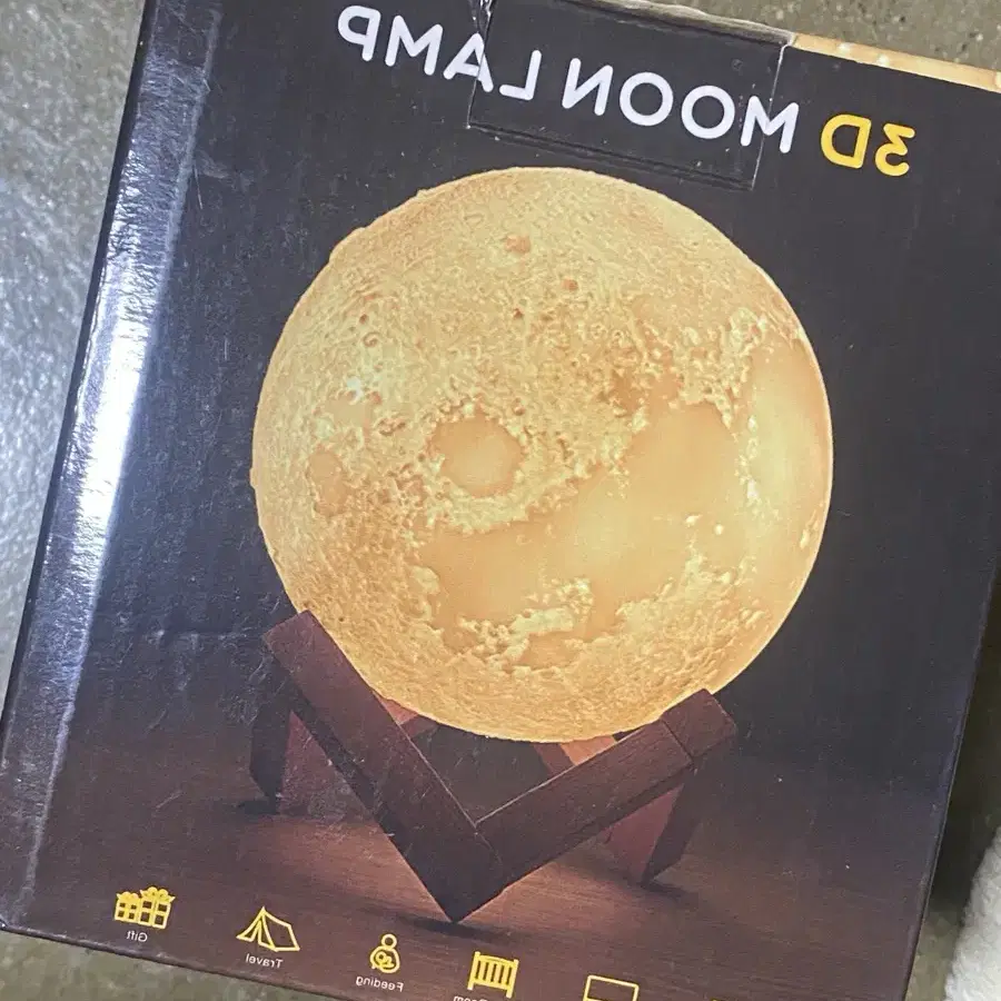 3d 달 무드등 (3d moon lamp)