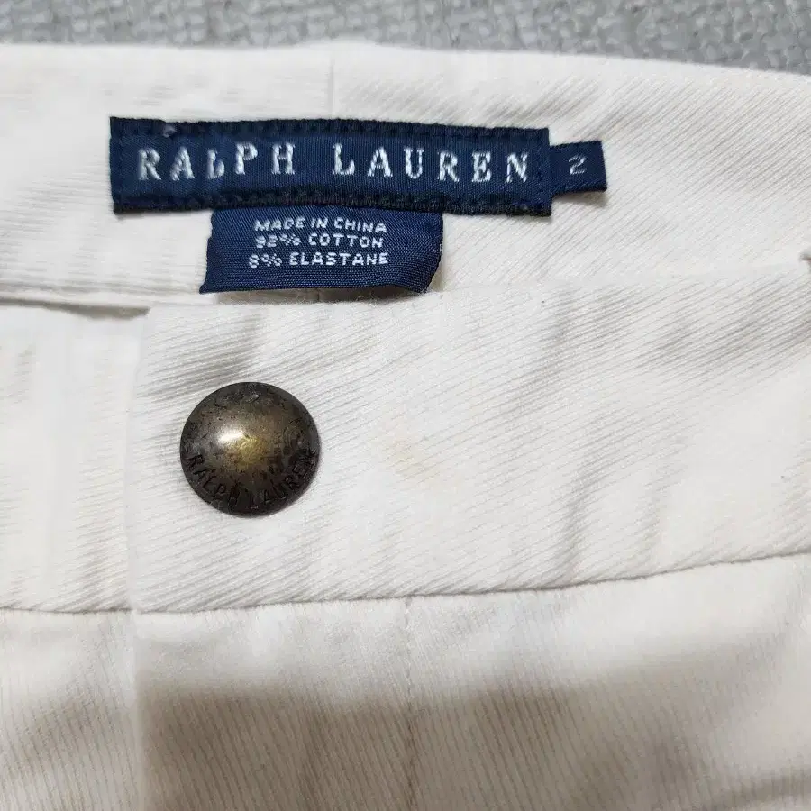 Ralph Lauren 랄프로렌 앵클버튼 스웨이드패치 승마바지 팬츠