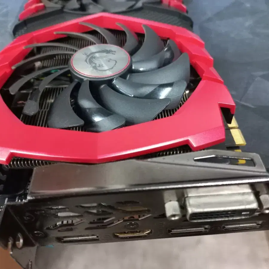 MSI 지포스 GTX 1060 6GB 중고 게이밍 그래픽카드