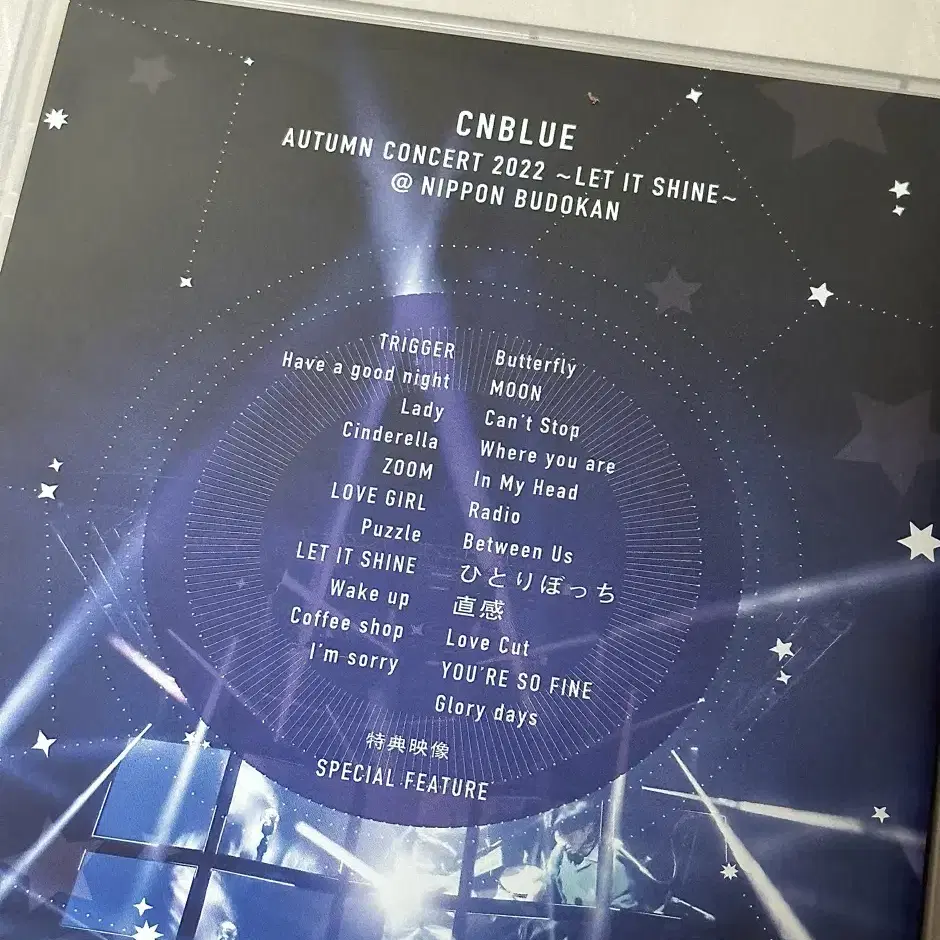 씨엔블루 일본 콘서트 DVD 2022 LET IT SHINE