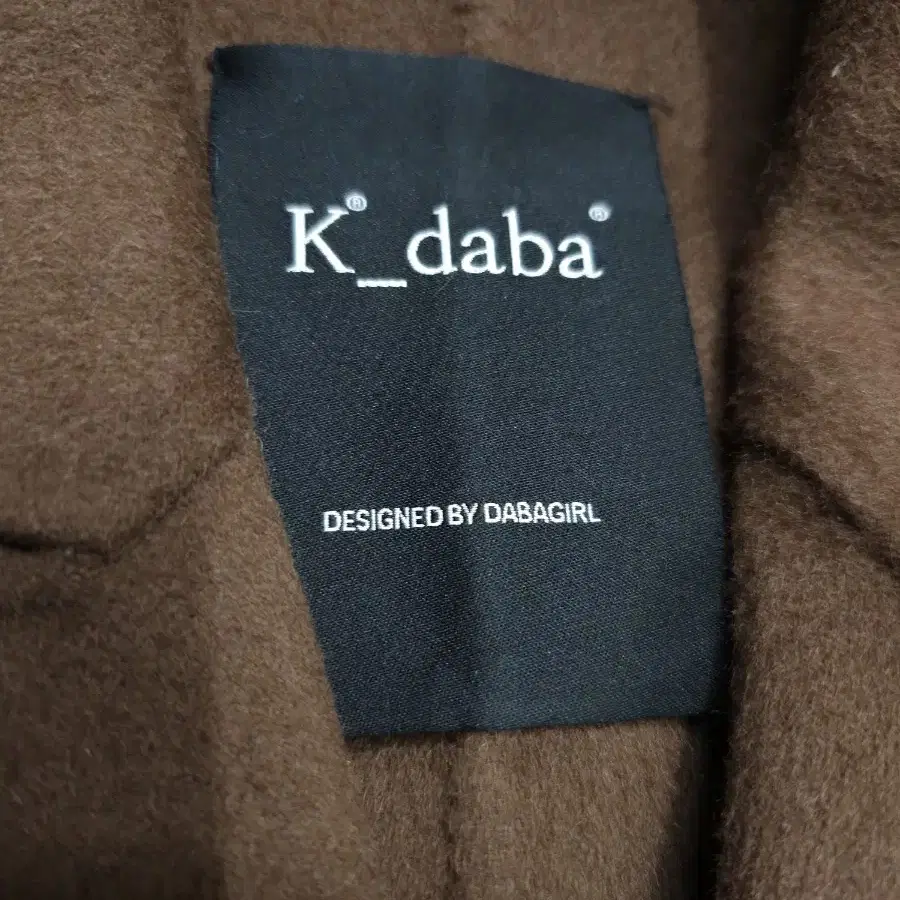 K-daba 핸드메이드 롱롱 코트