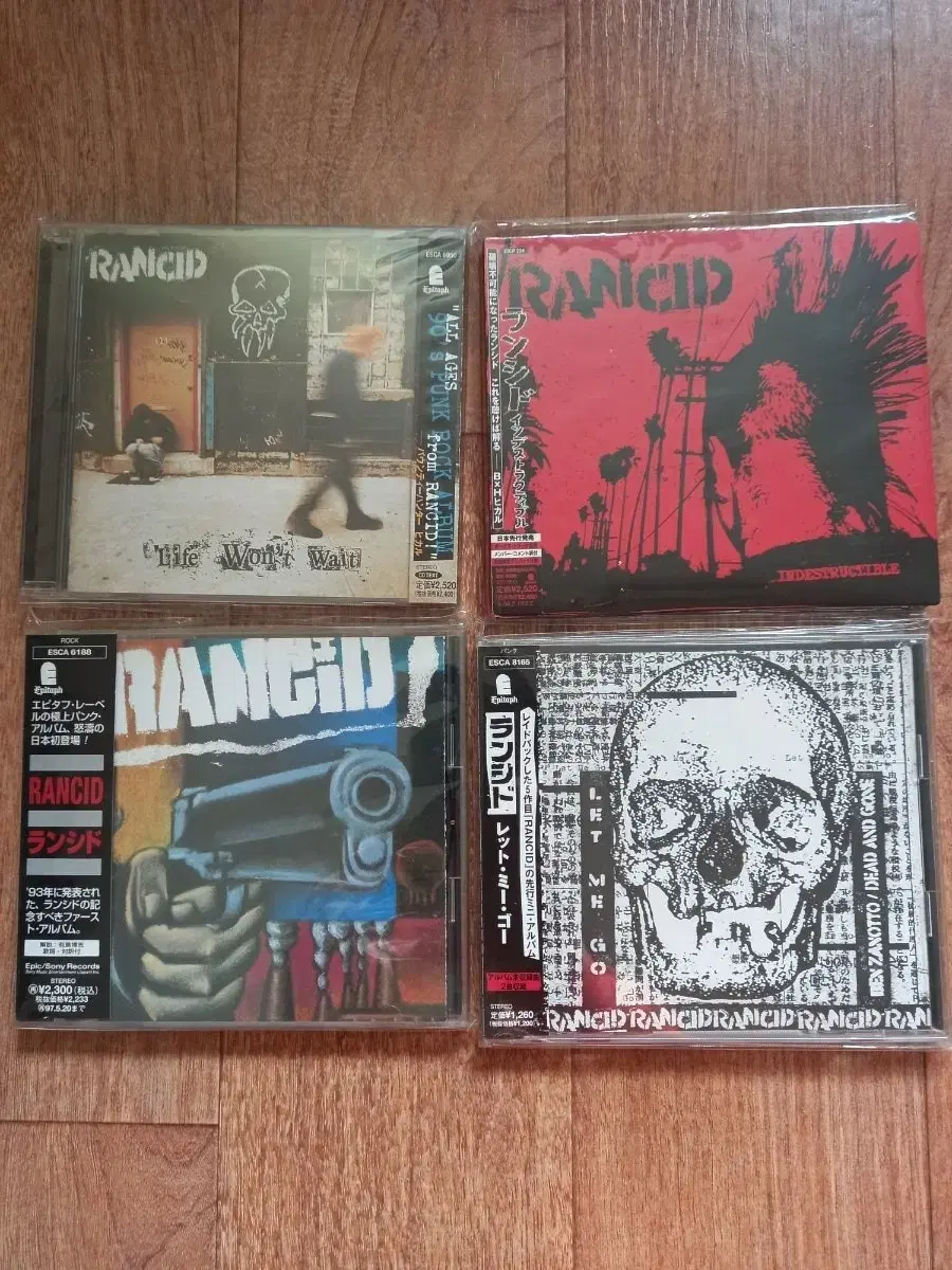 rancid cd 일본반 시디