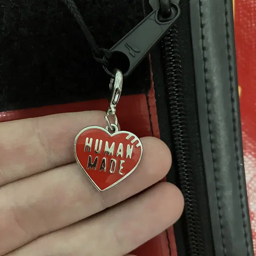 Human Made Heart Mini Keycharm Red