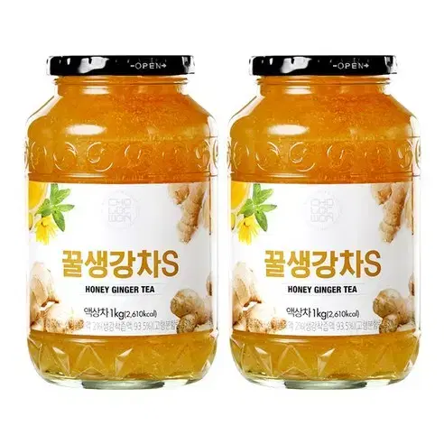 무료배송-꿀생강차 1kg 2개