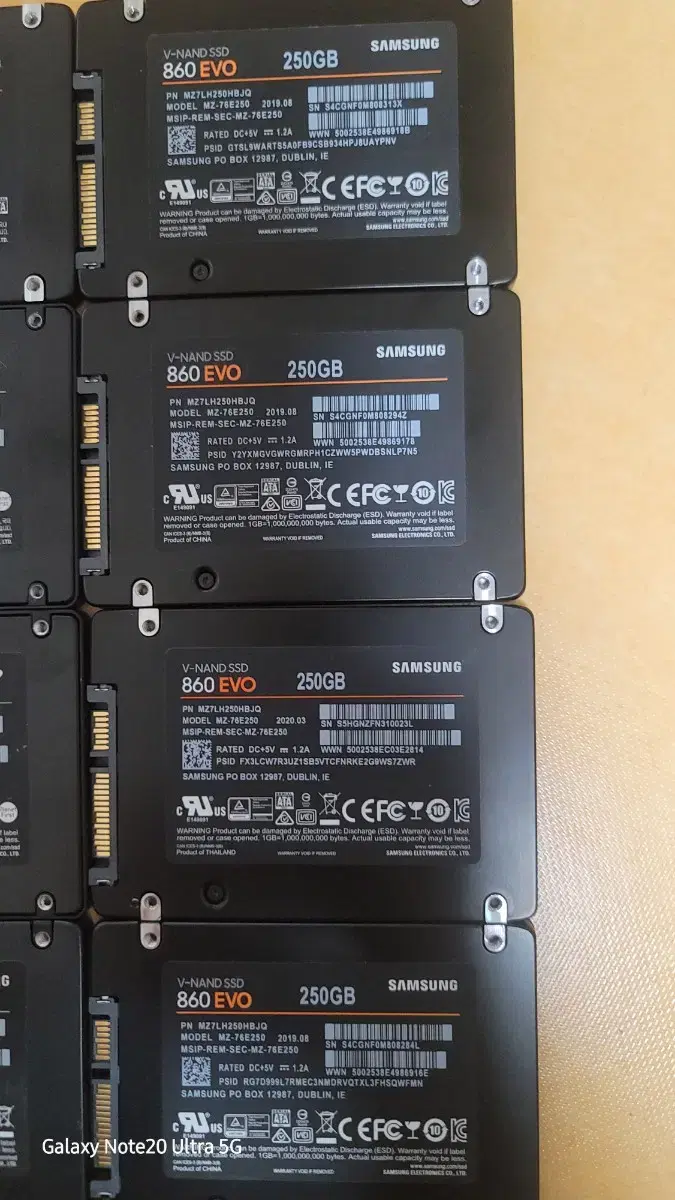 삼성 2.5인치 SATA SSD 250GB