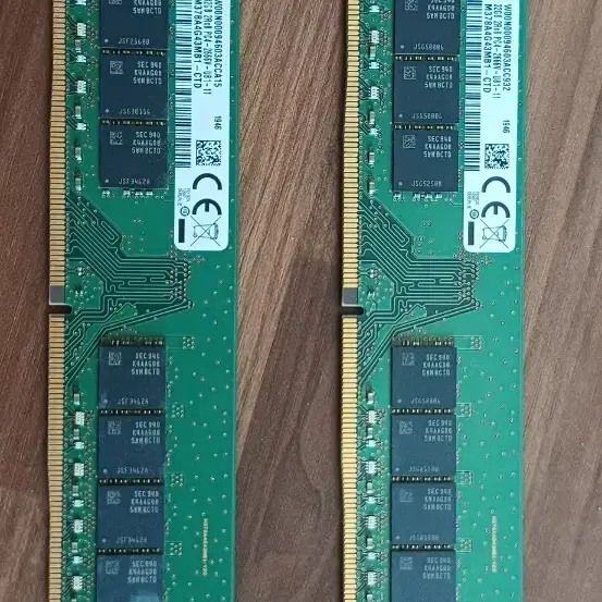 삼성 메모리 DDR4 2666 32gb 2개 팝니다