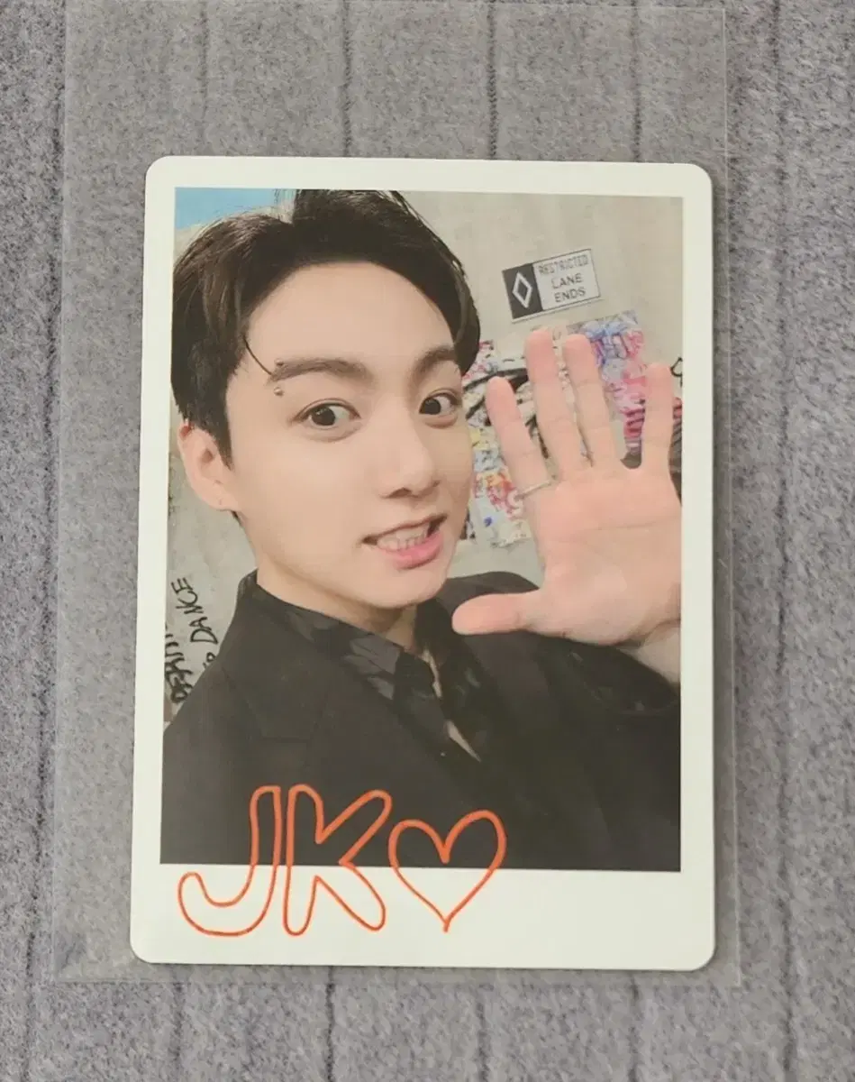 Jungkook's Photocard Set special Kard