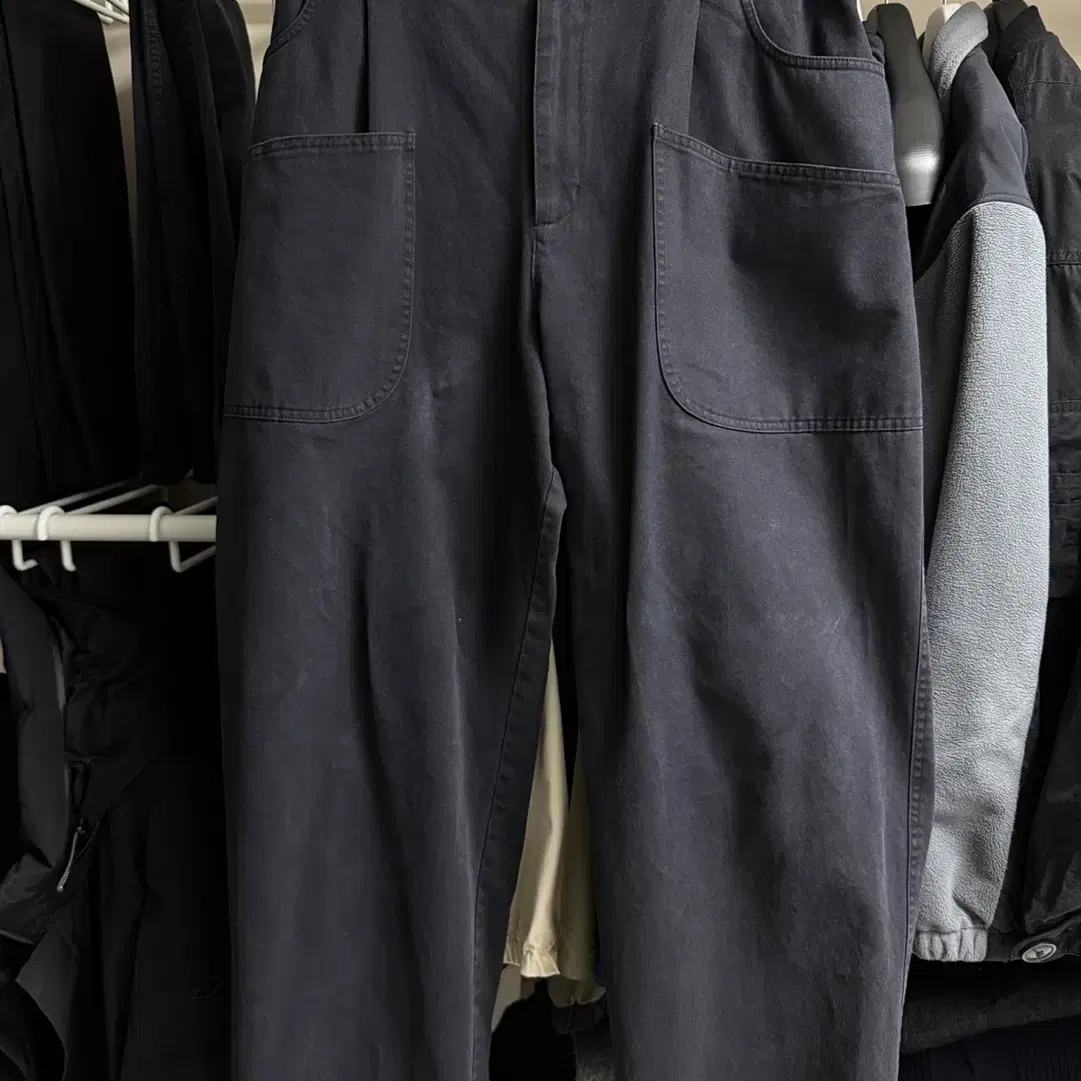 [M] 아트이프액츠 french workwear pants 블랙