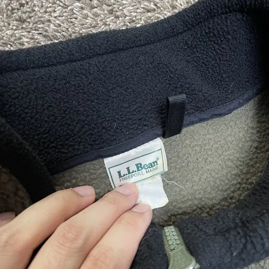 90s llbean fleece 엘엘빈 후리스