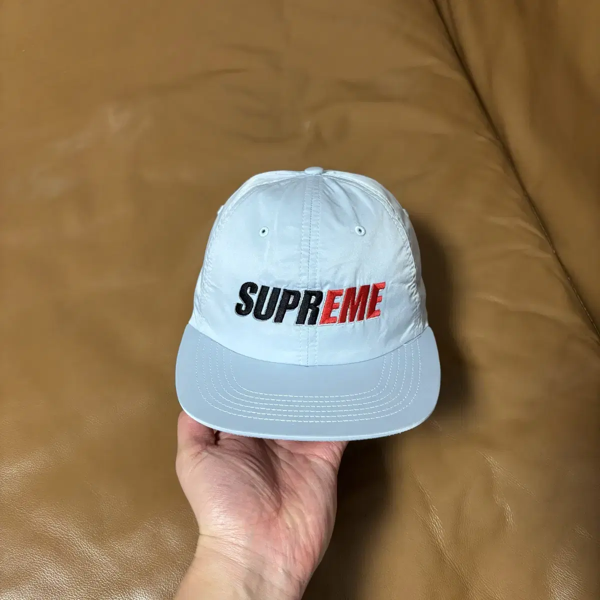 Supreme 슈프림 6패널 볼캡 모자 (Bevel Logo)