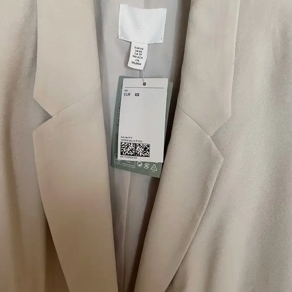 H&M 면 자켓 새것