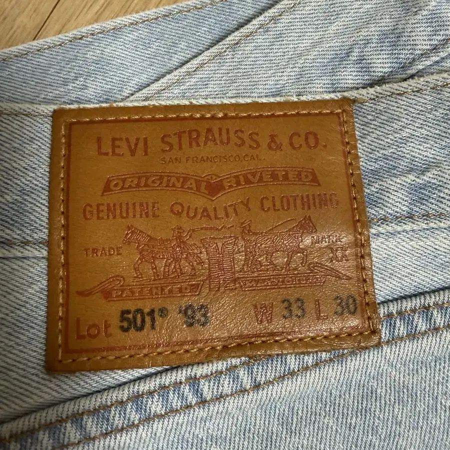 501  '93 STRAIGHT FIT MEN'S JEANS