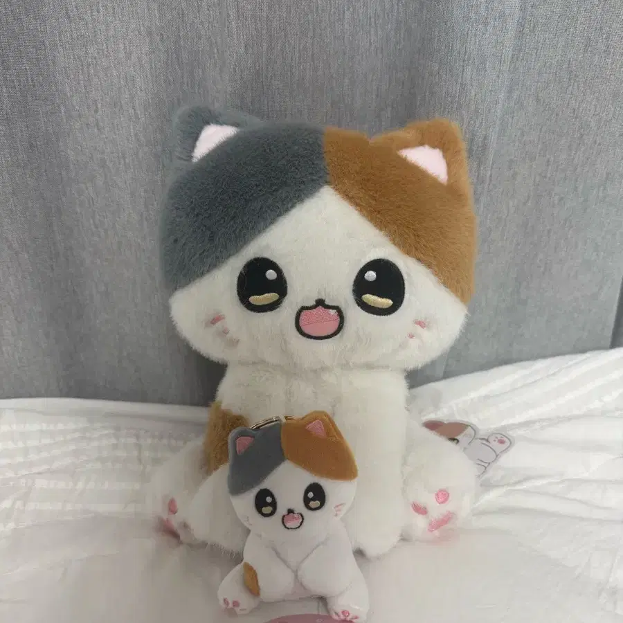 코네코짱 고양이 부드러운촉감 귀여운 애착 봉제인형 28cm, 키링 판매합