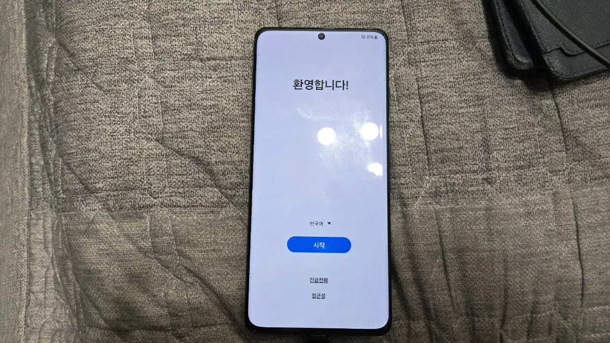 갤럭시 S21 Ultra 블랙 256GB + 신지모루 tpu 액정필름 급