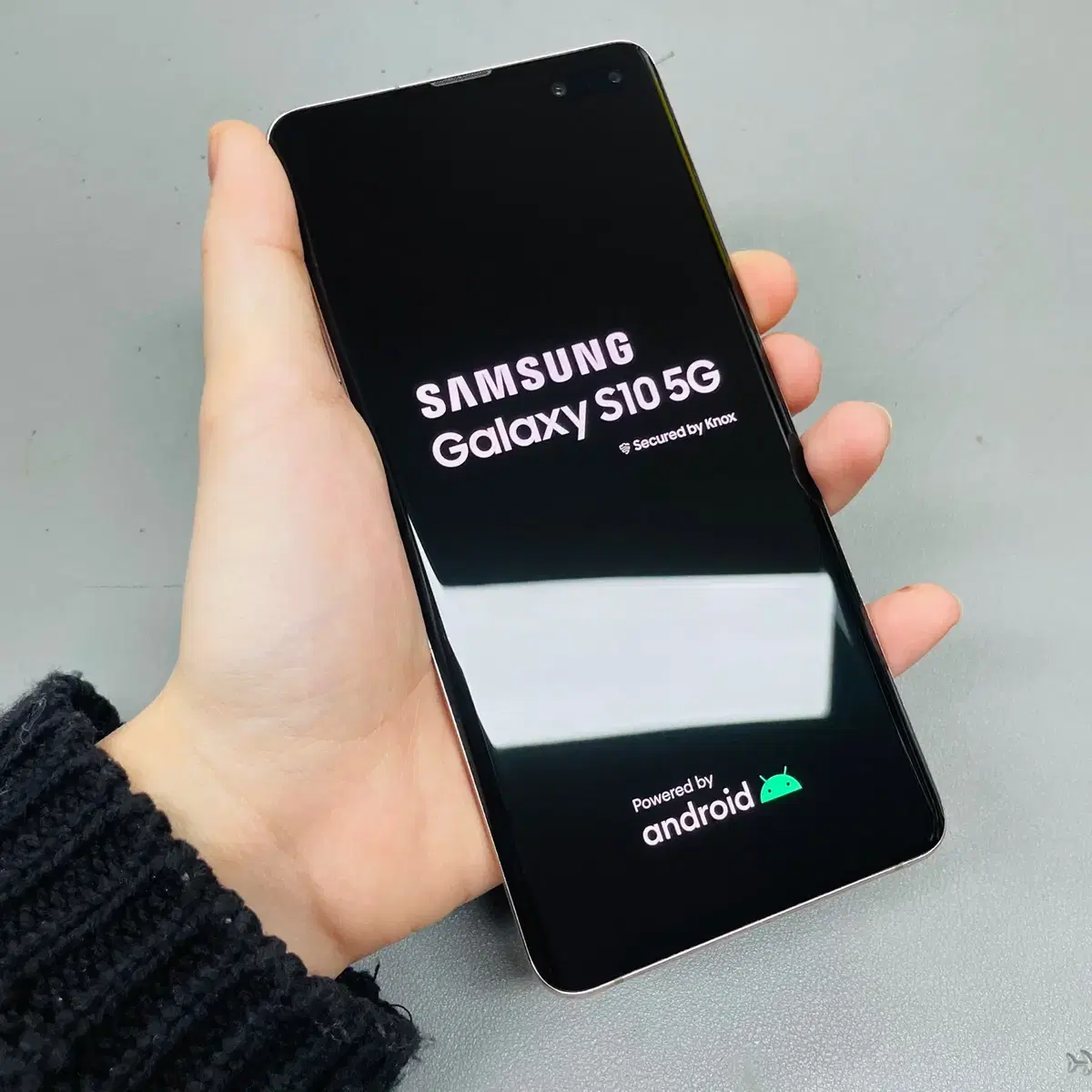 갤럭시 S10 5G 골드 256GB 초SS급무잔상공기계판매