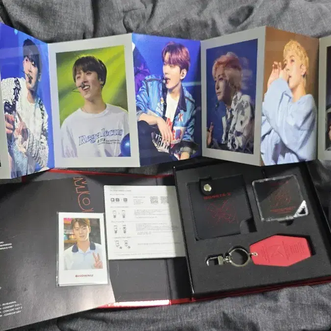 몬스타엑스 2018 the connect dvd, kit 일괄