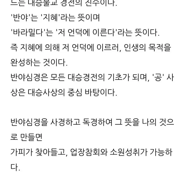 [새상품]불교 소원성취 반야심경 경전 재물복, 천연흑요석 건강목걸이