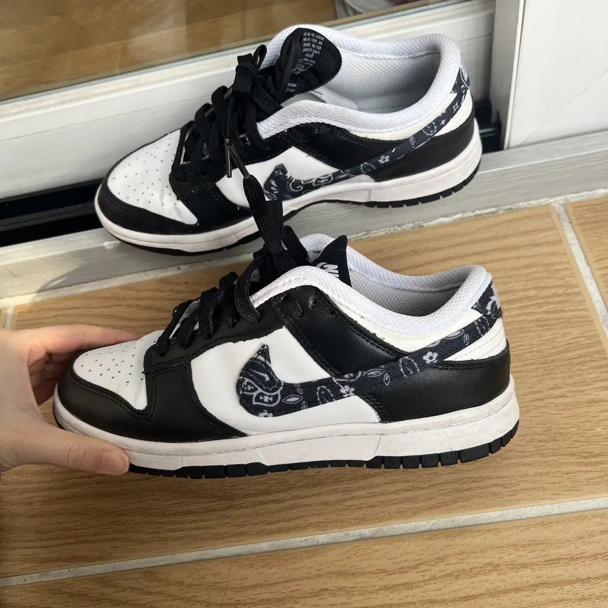 Nike Dunk Low Essential Black Paisley Killer Whale 2022