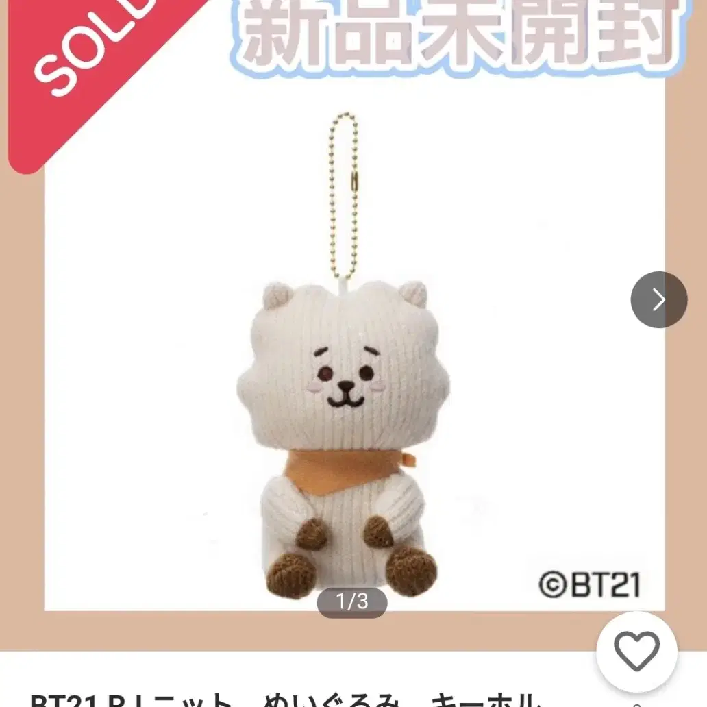 BTS 라인프렌즈 일본한정 BT21 알제이 RJ