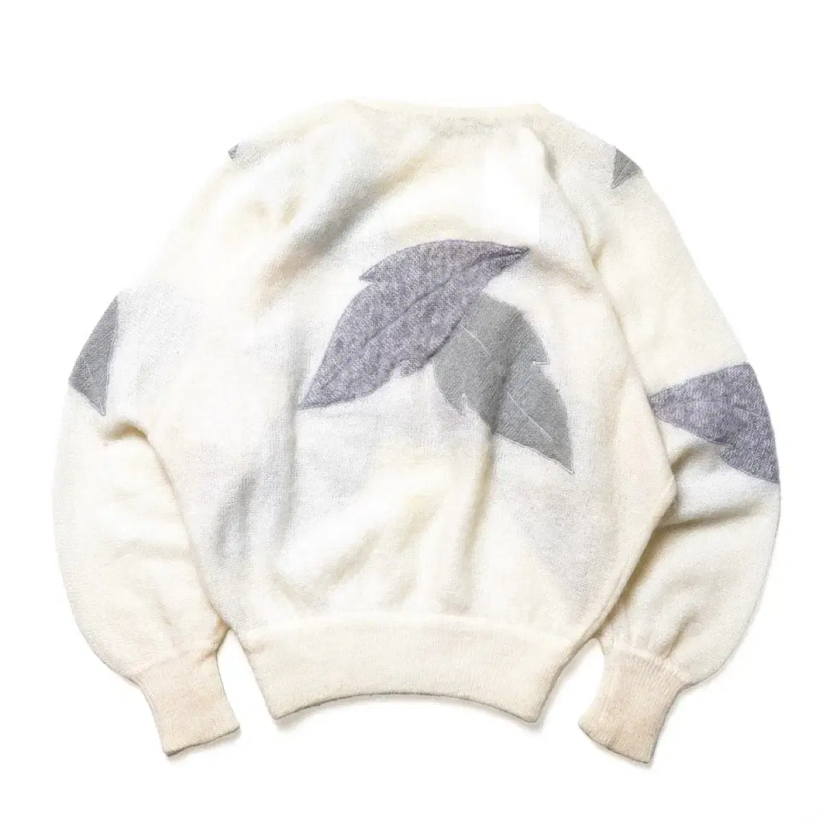 발렌티노 Leaf Embroidered Sweater