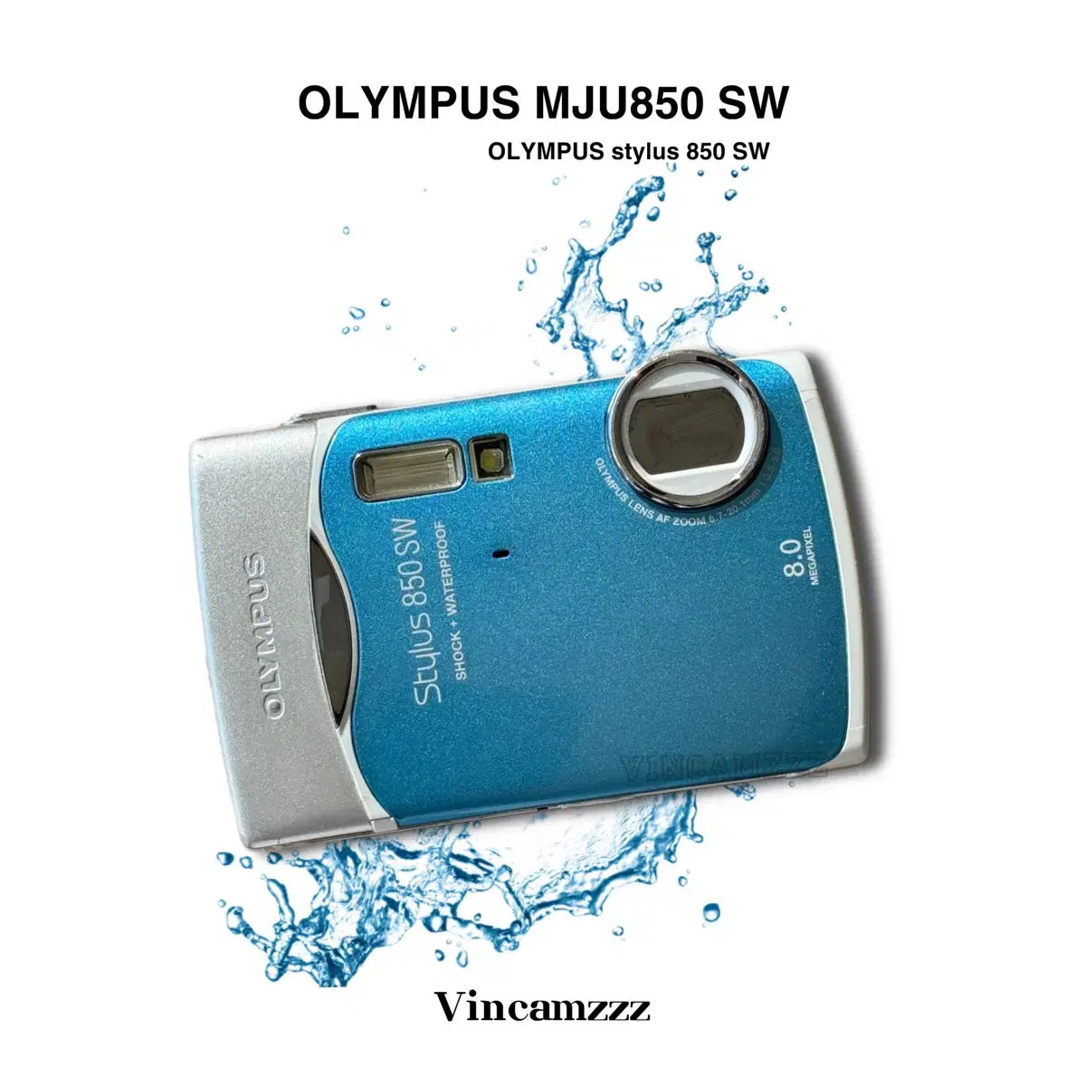 Olympus 뮤850sw (stylus) 방수 디지털 카메라