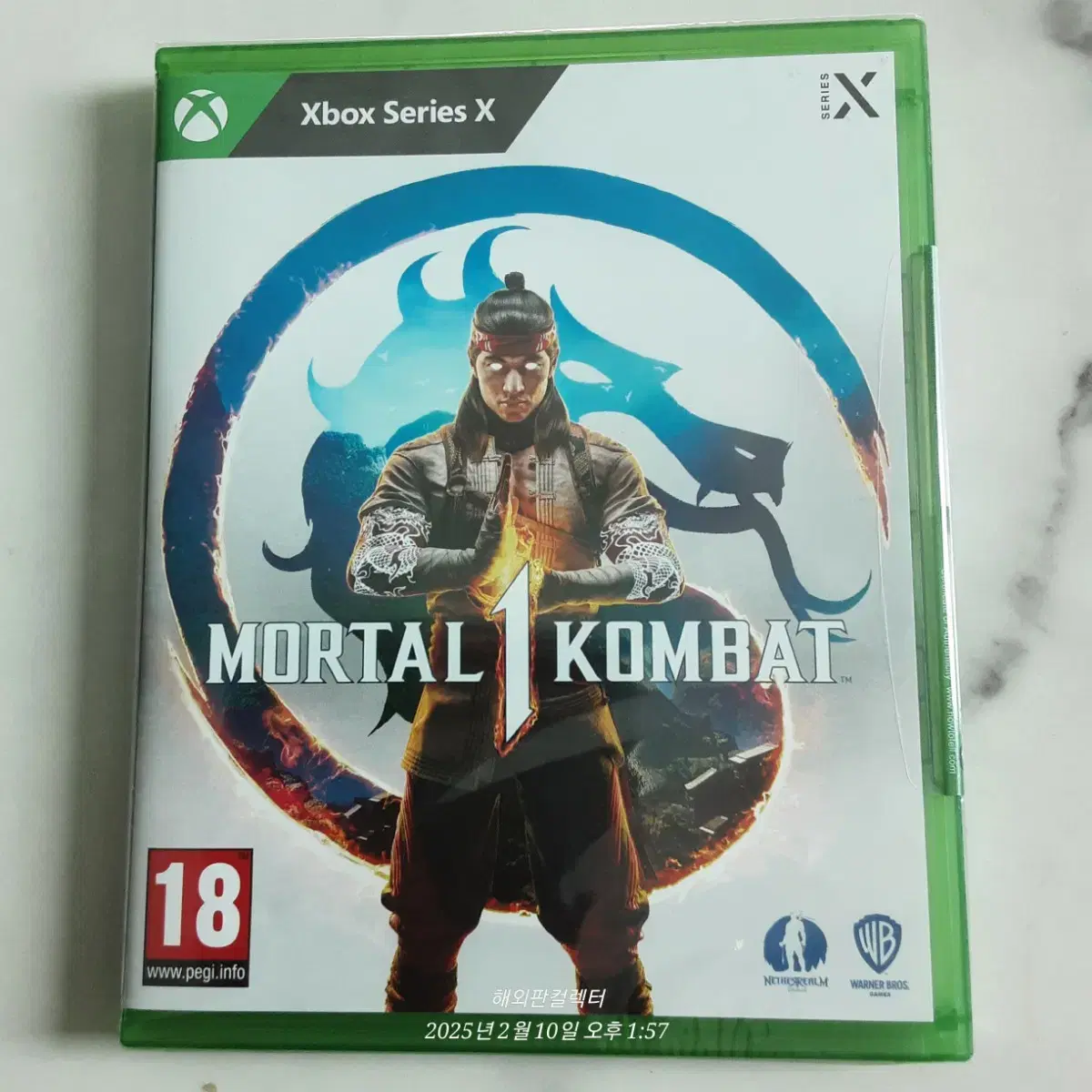 XBOX 모탈 컴뱃 1 + 스틸북 영국판