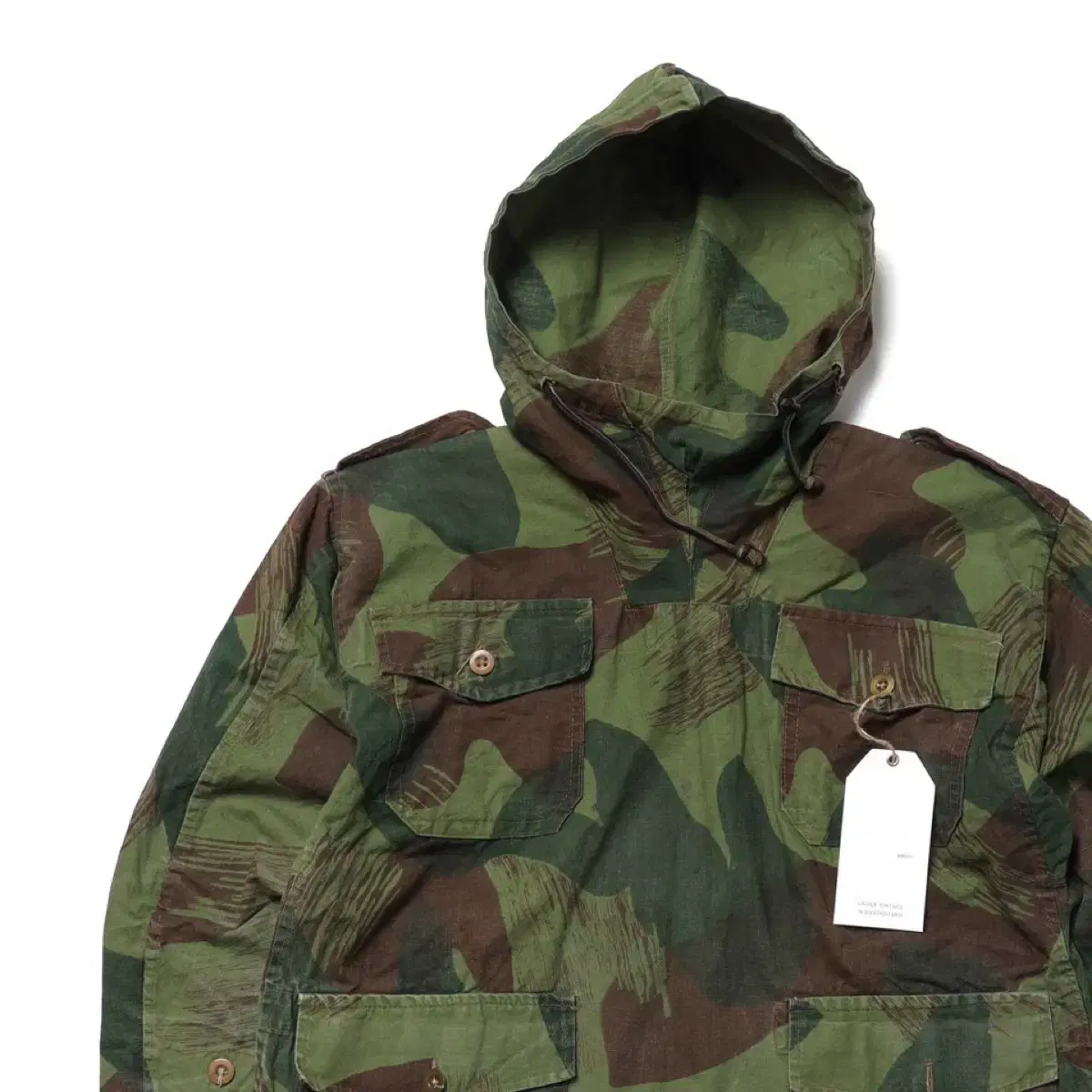 벨기에 밀리터리 Camouflage Smock Jacket