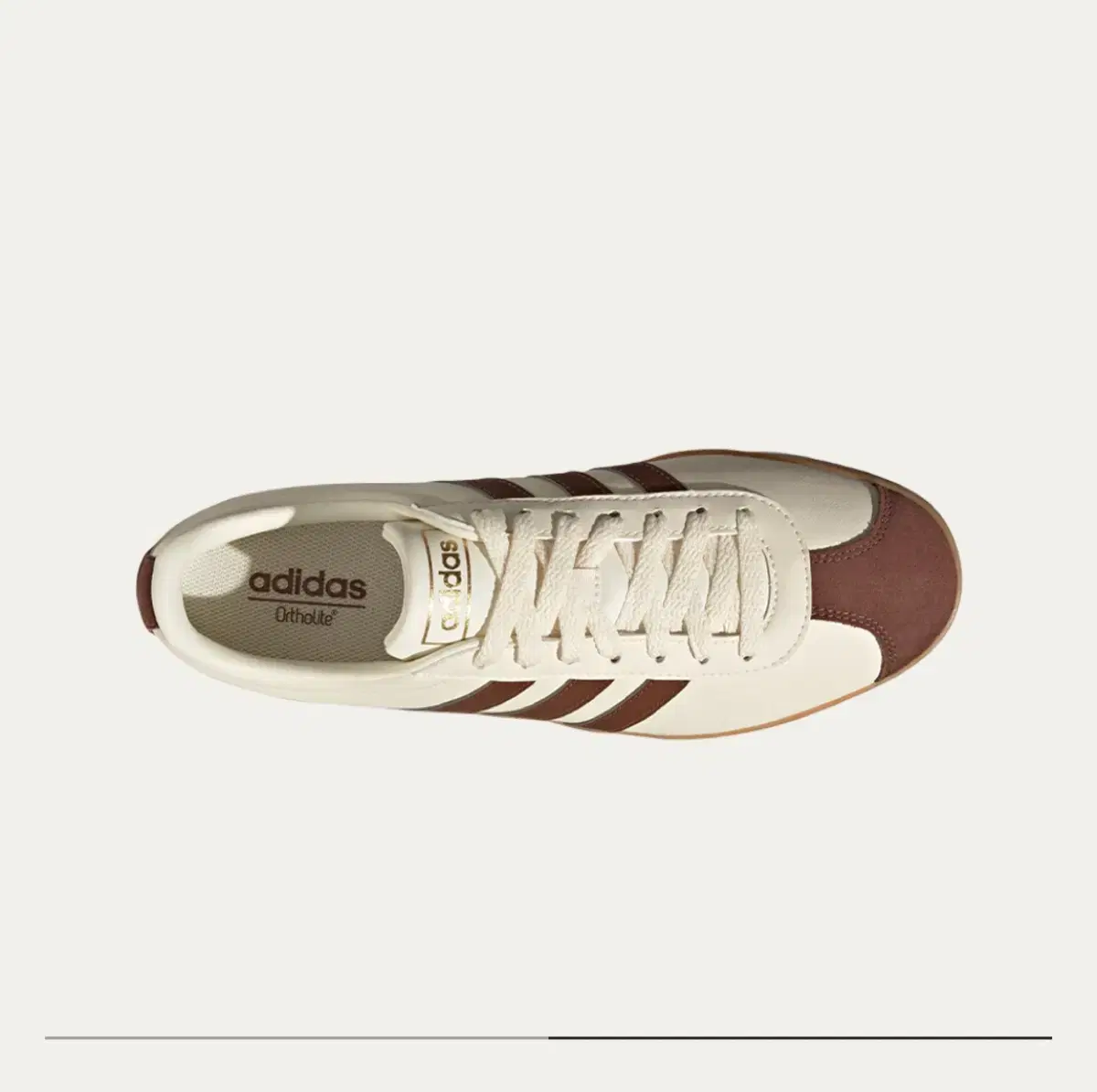 아디다스 운동화 Adidas VL Court 2.0 Cream Brown