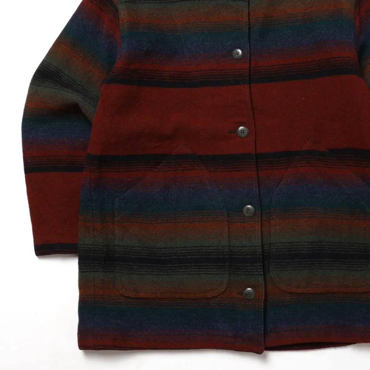 엘엘빈 Stripe Pattern Wool Jacket