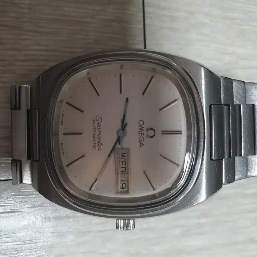 정품 OMEGA 빈티지 씨마스터  테레비 36mm