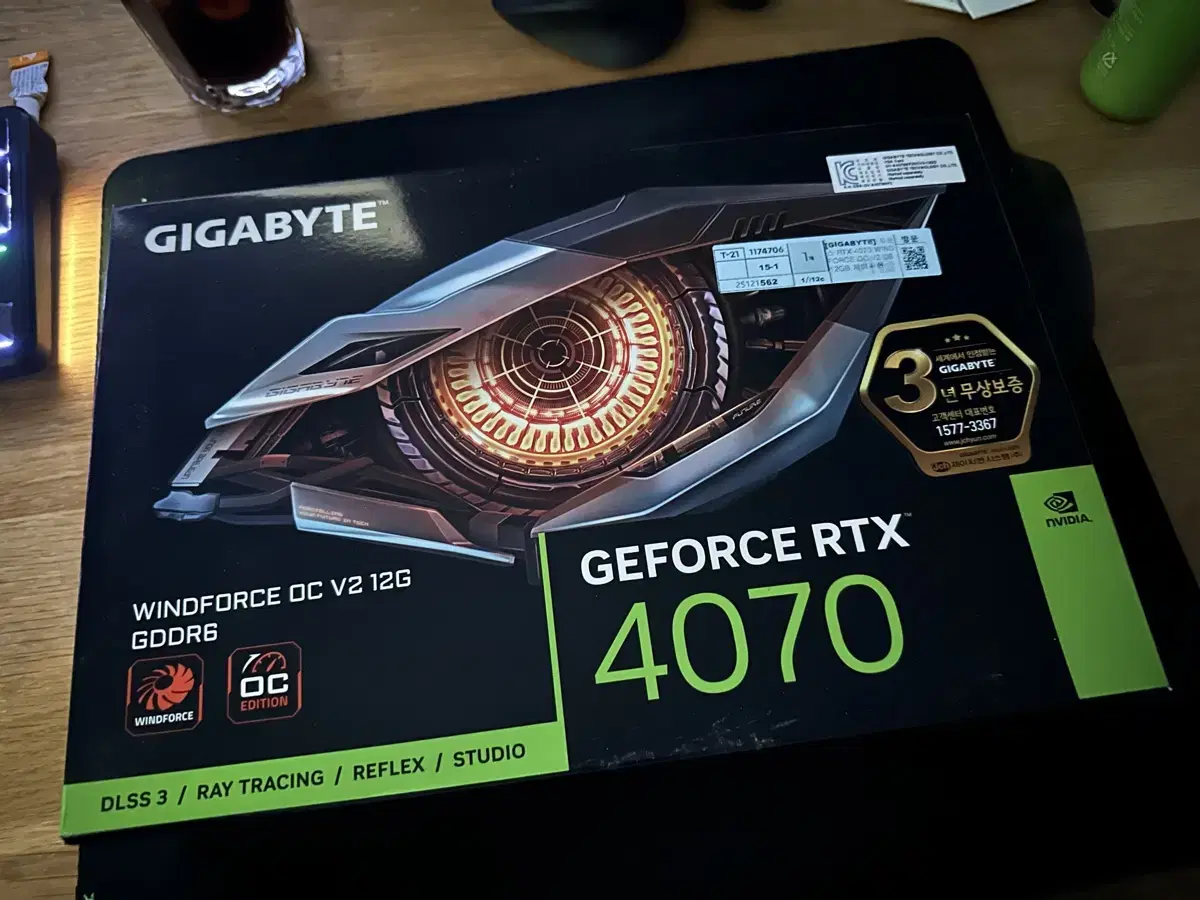 기가바이트 RTX 4070 windforce