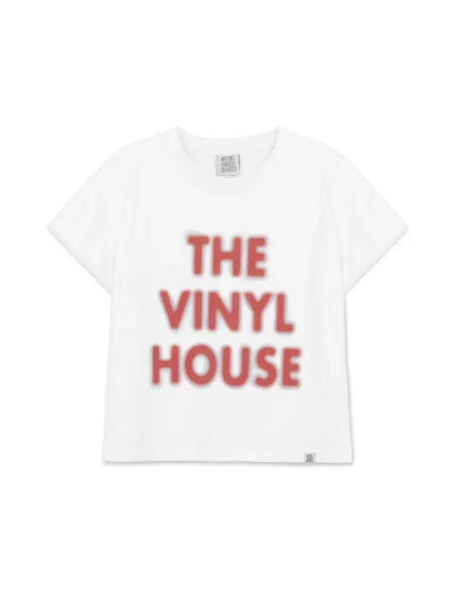 THEVINYLHOUSE spray rogo tee (white)