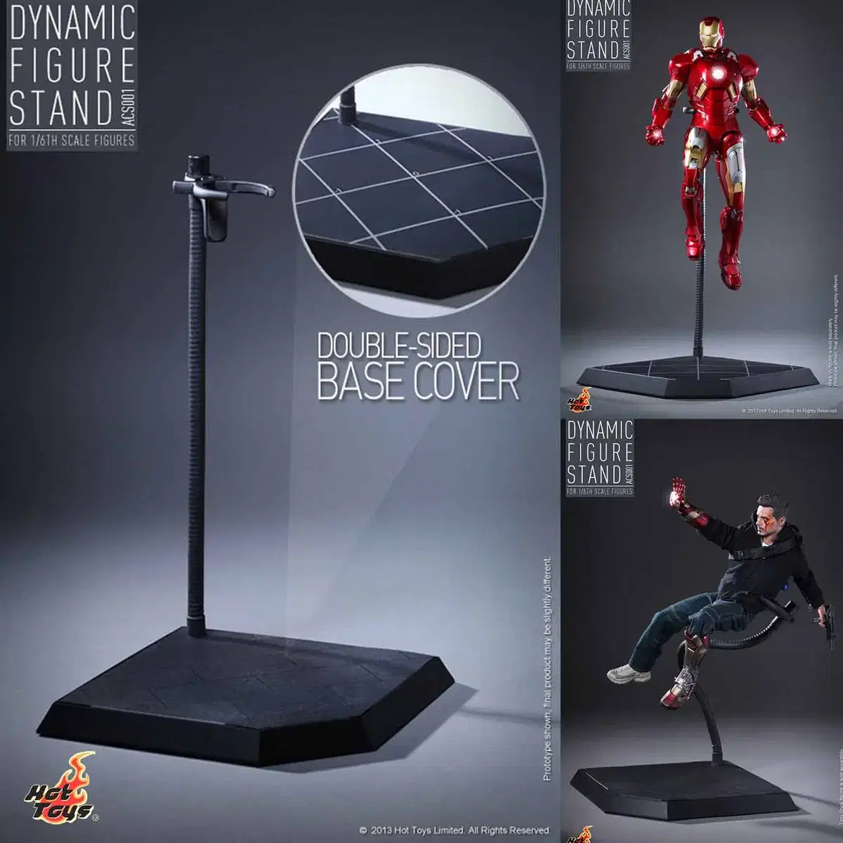 ホットトイダイナミックスタンド12インチフィギュア