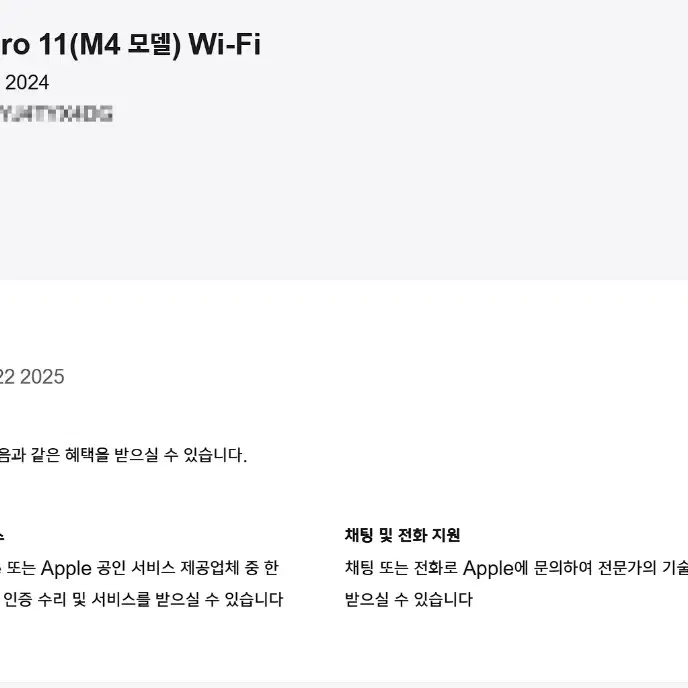 아이패드프로11형 M4 256G WIFI 블랙 S급