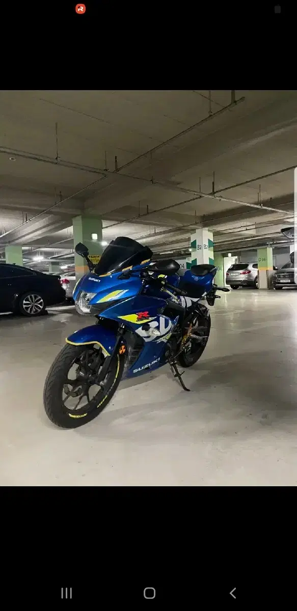 스즈키 gsxr125 RCB백스텝