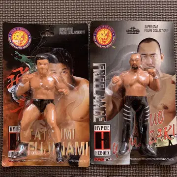 프로레슬링 피규어 후지나미 타츠이 야마사키 카즈오 1998 미개봉