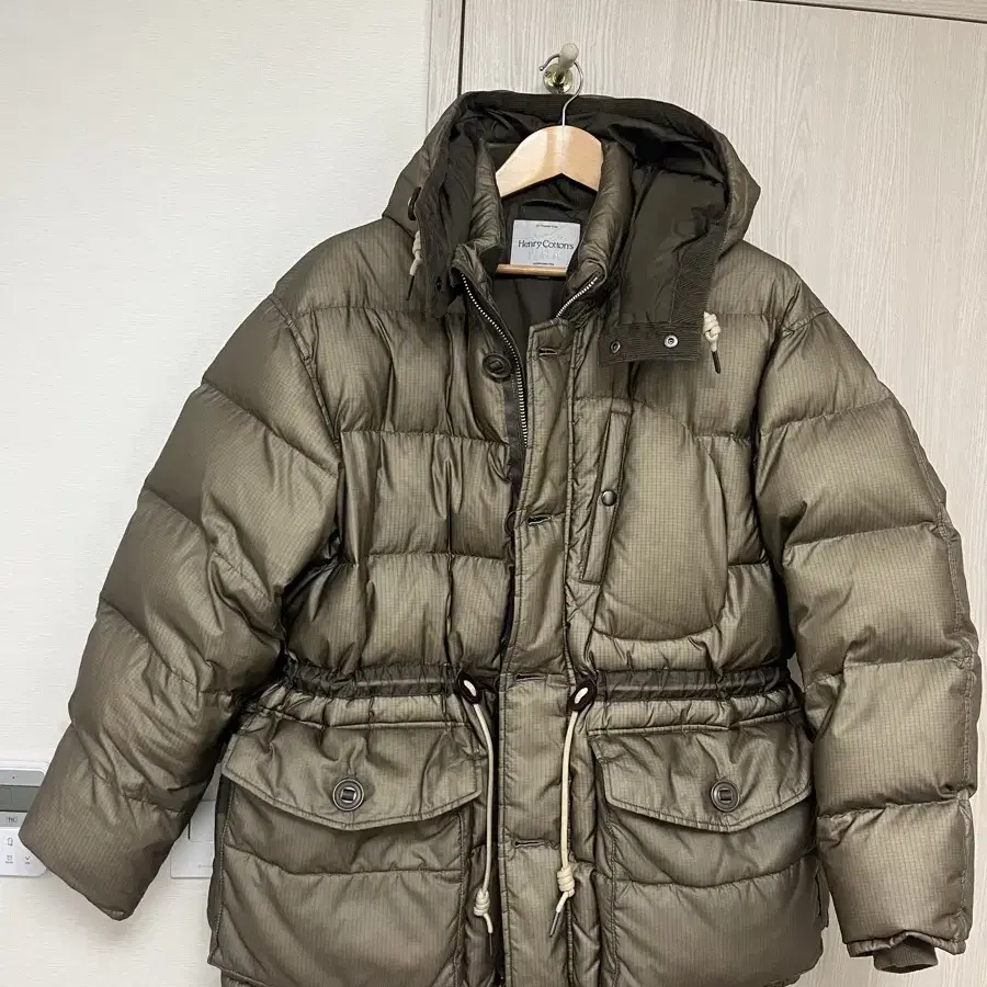 헨리코튼 ffc Waxed ripstop down parka 패딩